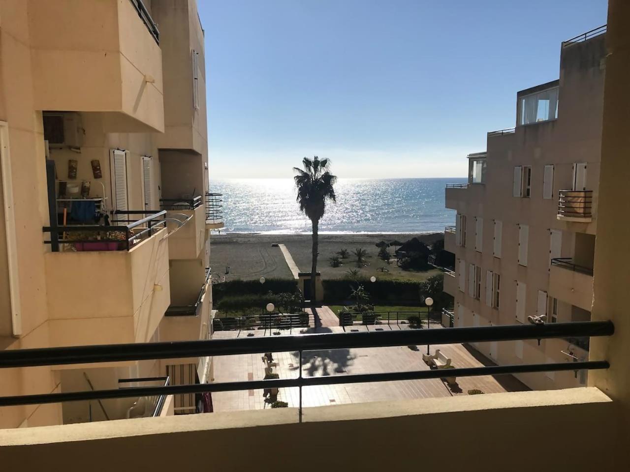 Appartamento Espectacular Residencial En 1A Linea Con Piscina Benajarafe Esterno foto